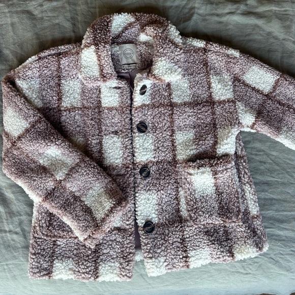 Stoosh Teddy Checkered Jacket - Picture 2 of 4
